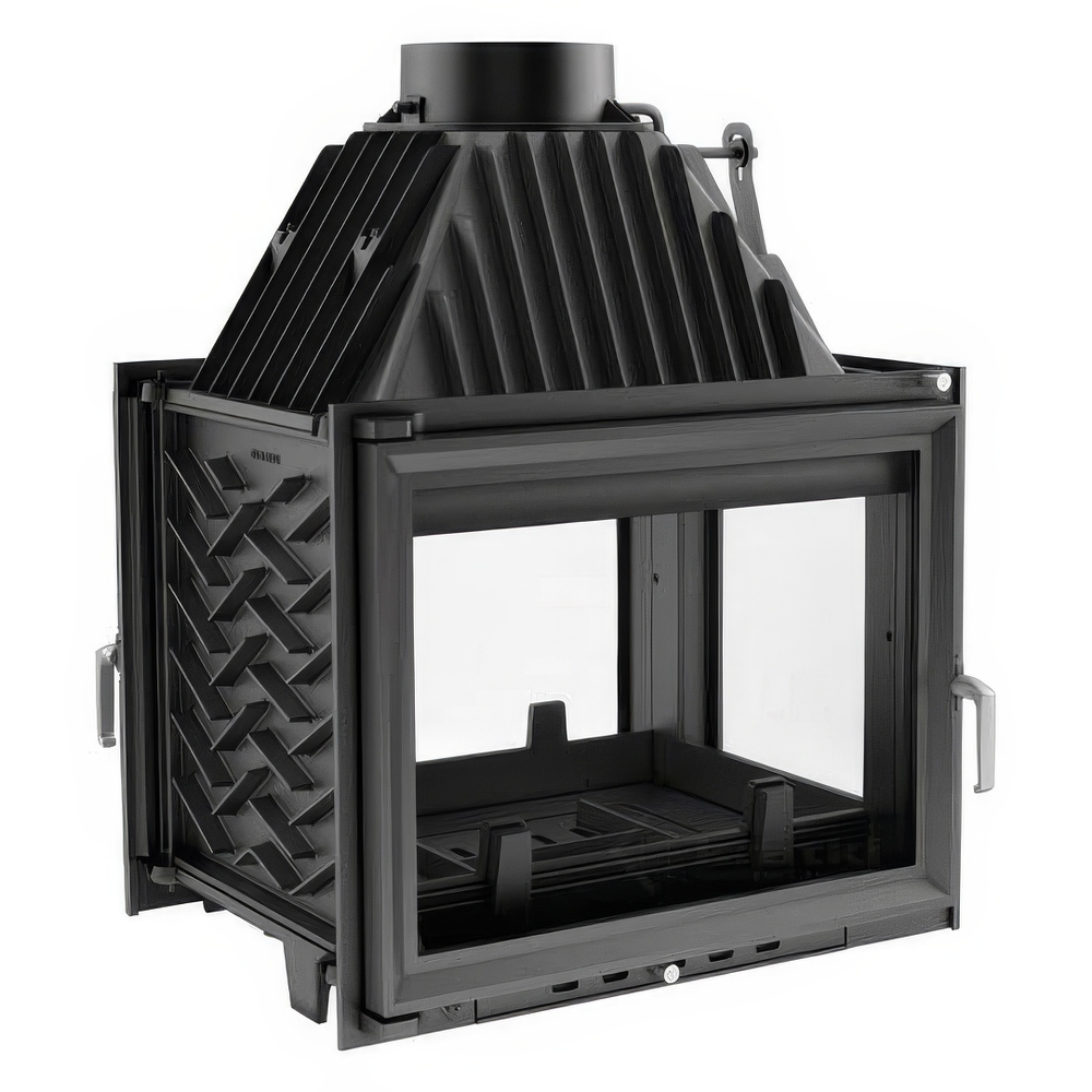   Каминная топка Kratki Zuzia/PT (туннель, стекло справа)