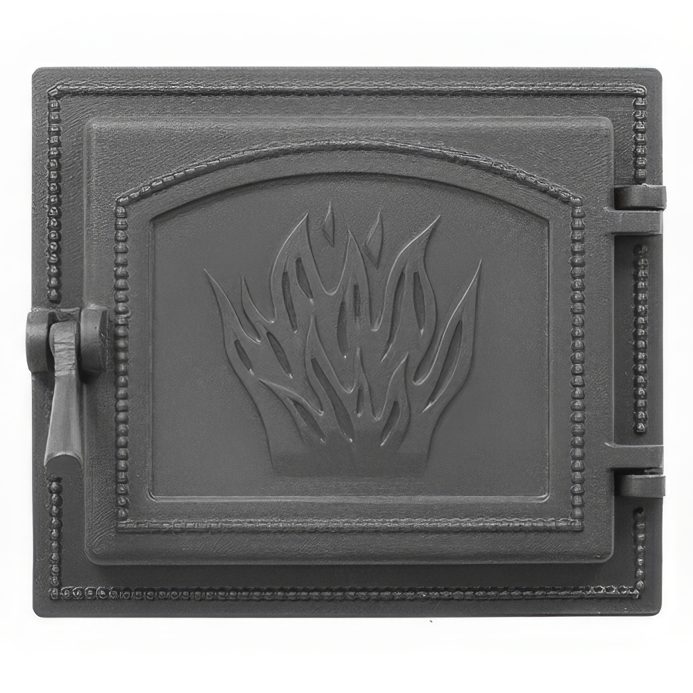   Каминная дверца Везувий 261 (антрацит)