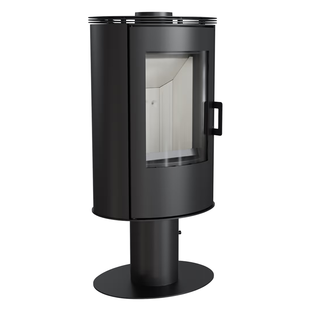   Печь-камин Kratki Koza/AB/S/N/DR (сталь)