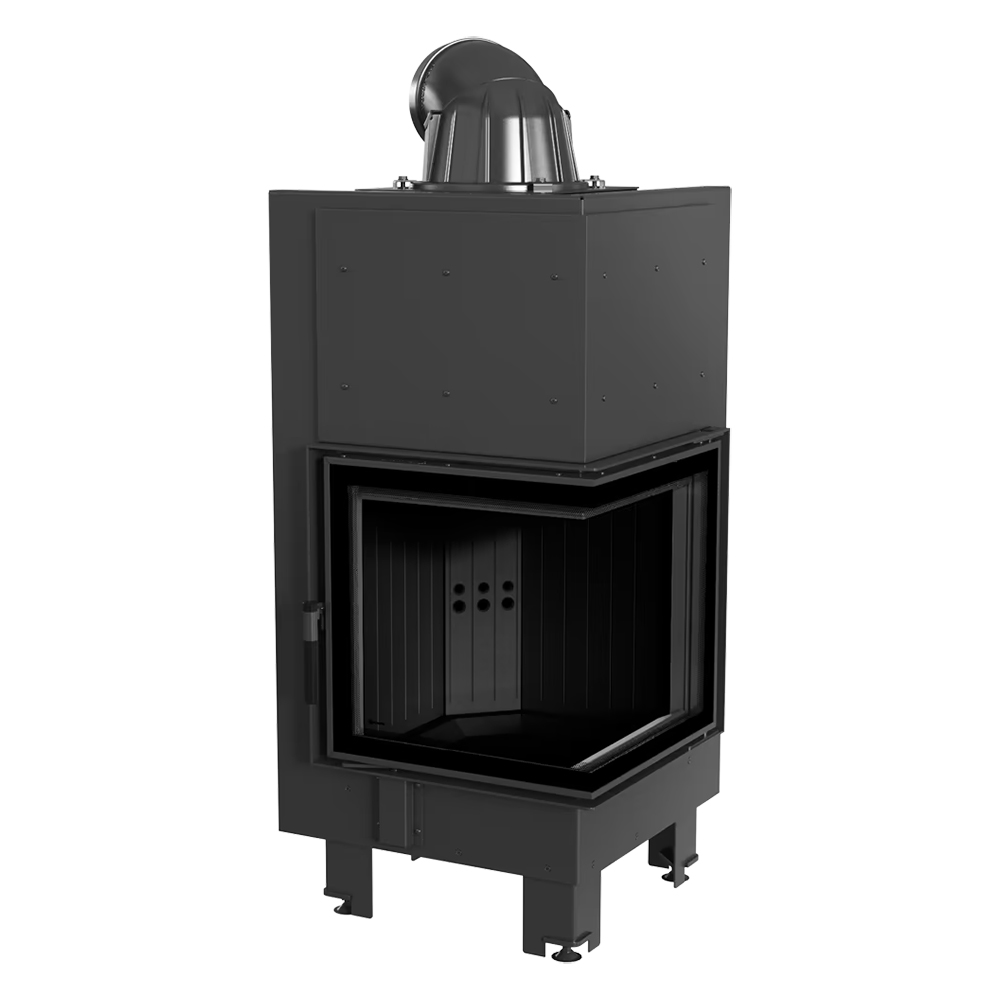   Каминная топка Kratki MBN/P/BS(Белая футеровка)