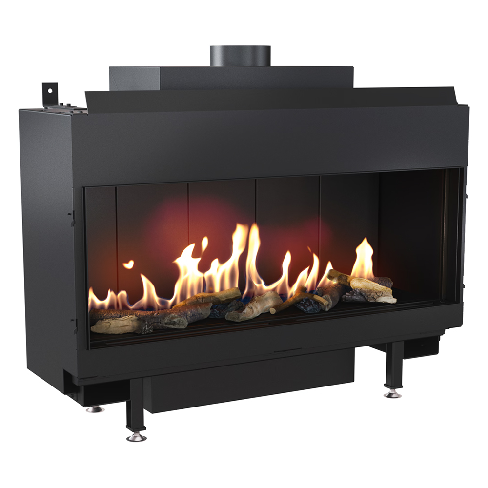   Каминная топка Kratki LEO/100/G31/37MBAR (баллонный газ)