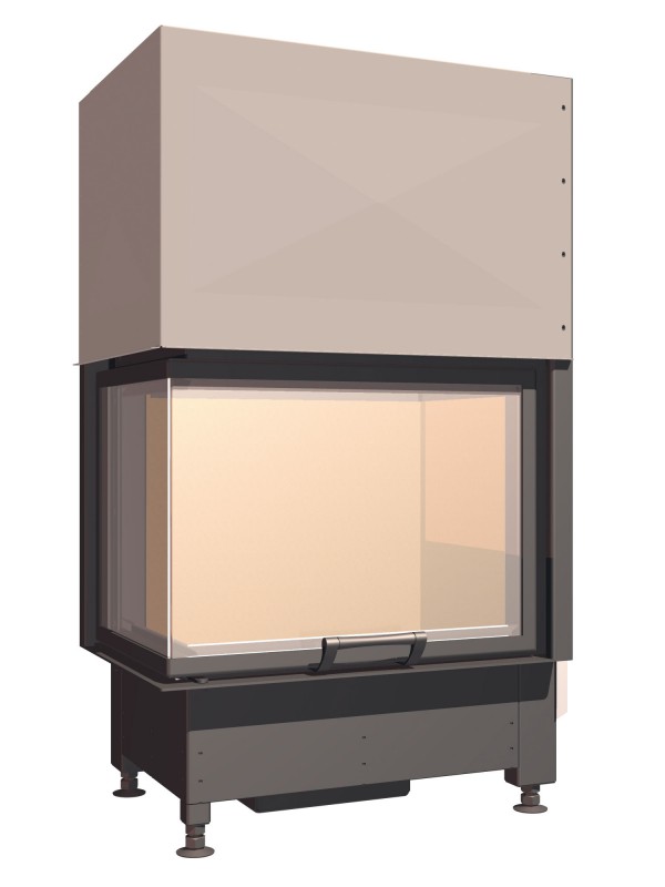   Каминная топка Schmid Ekko L 67(45)57h(Kristall/Антрацит )