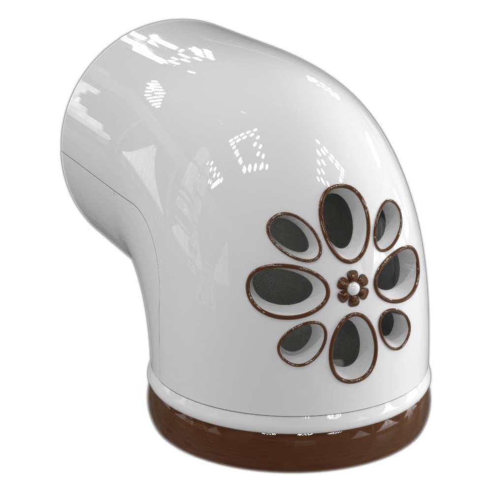   Расписное колено КимрПечь 200 мм(Художественная роспись)