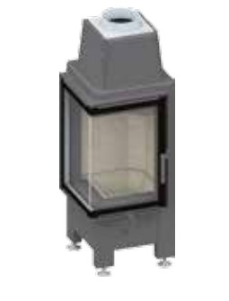   Каминная топка Schmid Ekko 34(34)51(Kristall/Антрацит  R)