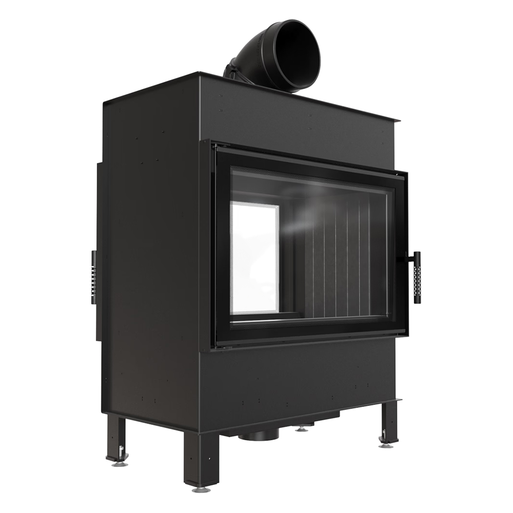   Каминная топка Kratki LUCY/14/T(Черная футеровка)