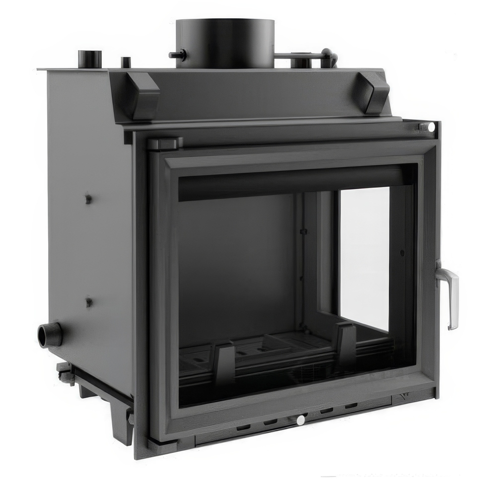   Каминная топка Kratki Maja/PW/BP/12/W (стекло справа)