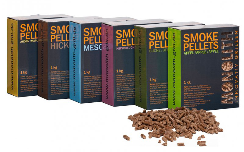   Щепа (пеллеты) для копчения Monolith (1 кг)(Грецкий орех)