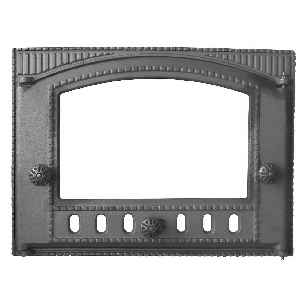   Дверка каминная Рубцовск ДТК-2С под стекло (крашеная) (ДК-2С)