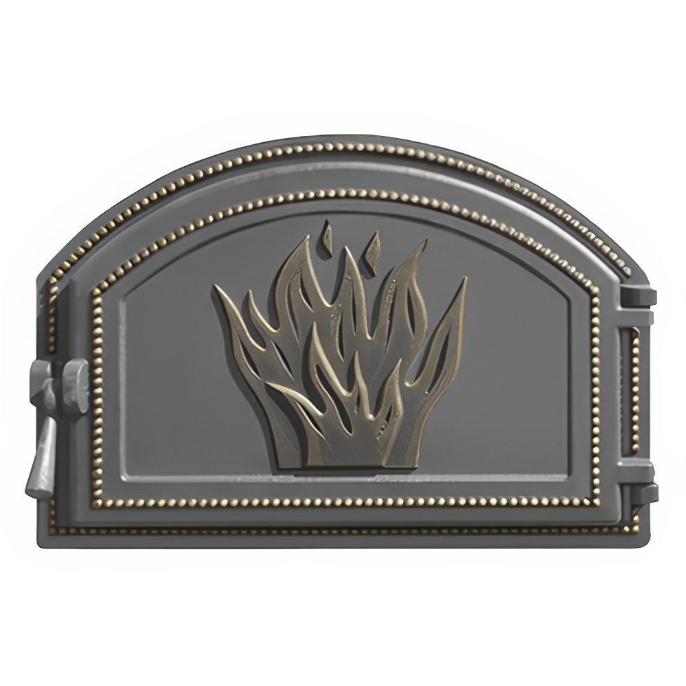   Печная дверца Везувий 223 (бронза)