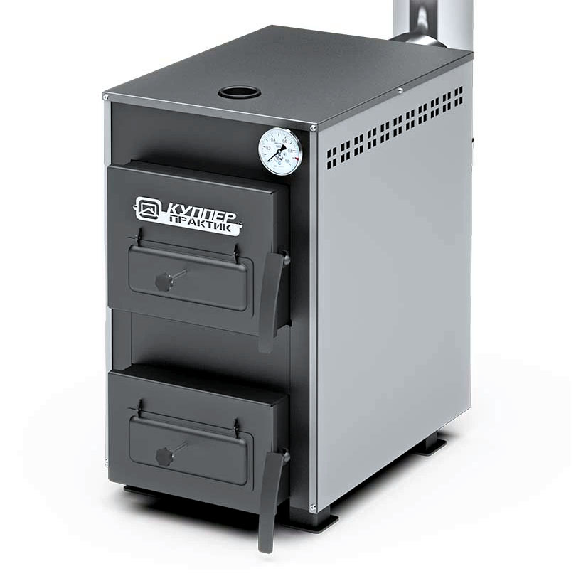   Котел твердотопливный Теплодар Куппер Практик-8 1.1
