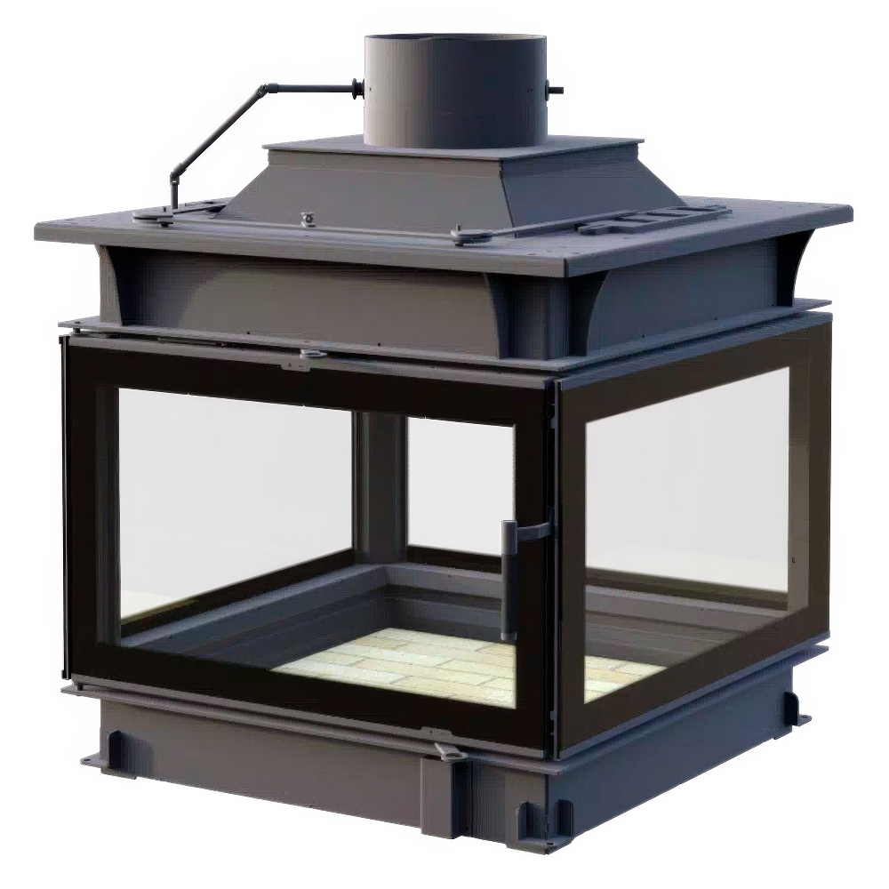 Каминная топка Astov П4С 800(Футеровка 3D панели)