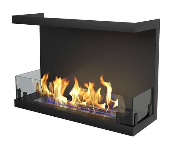   Встраиваемый торцевой биокамин ZeFire Standart 700(Без стемалита)