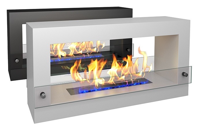   Биокамин Zefire Quarter 900 (Белый)