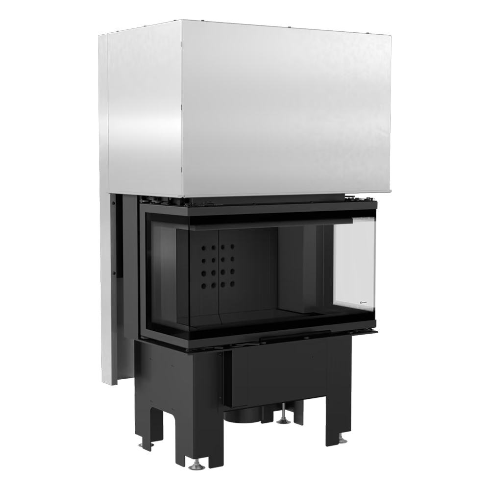   Каминная топка Kratki NBC 7 (NBC/680/280) (гильотина)(Белая футеровка)