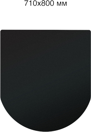   Лист предтопочный ЭкоКамин большой LP003