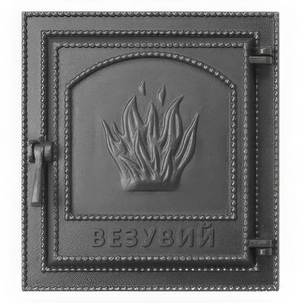   Каминная дверца Везувий 211 (антрацит)