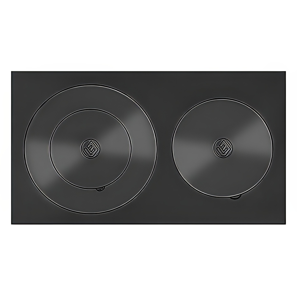   Плита усиленная двухконфорочная Везувий 4В