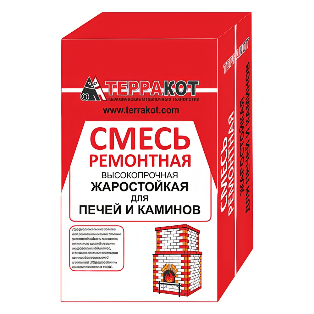   Смесь ремонтная Терракот жаростойкая(3 кг)