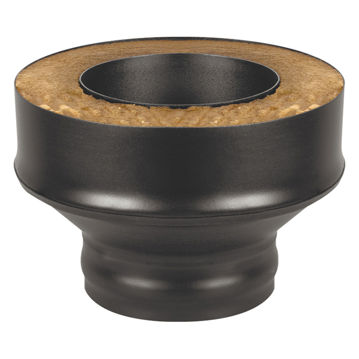 Старт-сэндвич Везувий BLACK (AISI 430/0,8мм)(Ø 150/250 мм (ПМ))