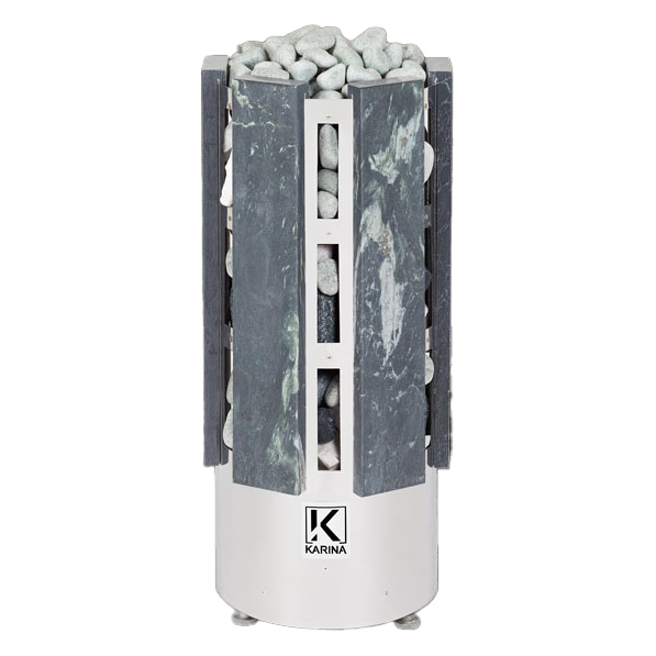   Электрическая печь KARINA Forta 6 кВт в облицовке(Онего Грин)