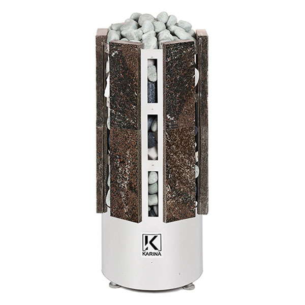   Электрическая печь KARINA Forta 8 кВт в облицовке(Онего Грин)