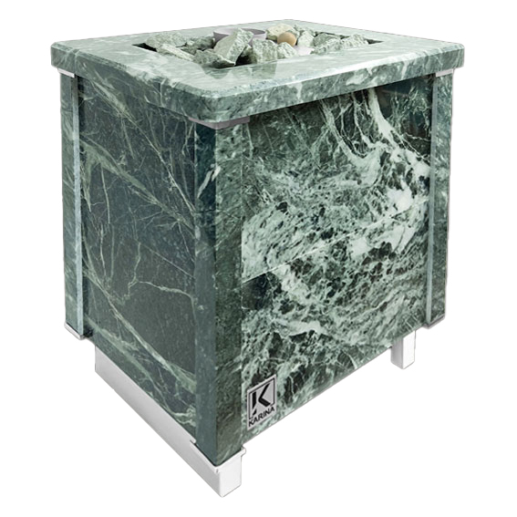   Электрическая печь KARINA Quadro 6 кВт в облицовке змеевик