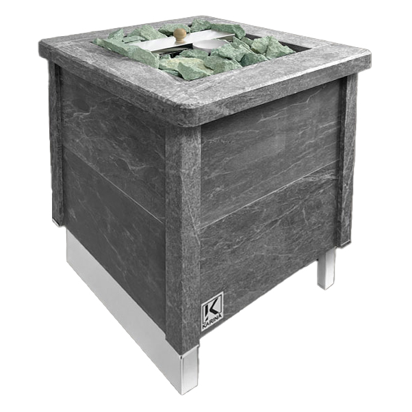   Электрическая печь KARINA Quadro 18 кВт в облицовке талькохлорит