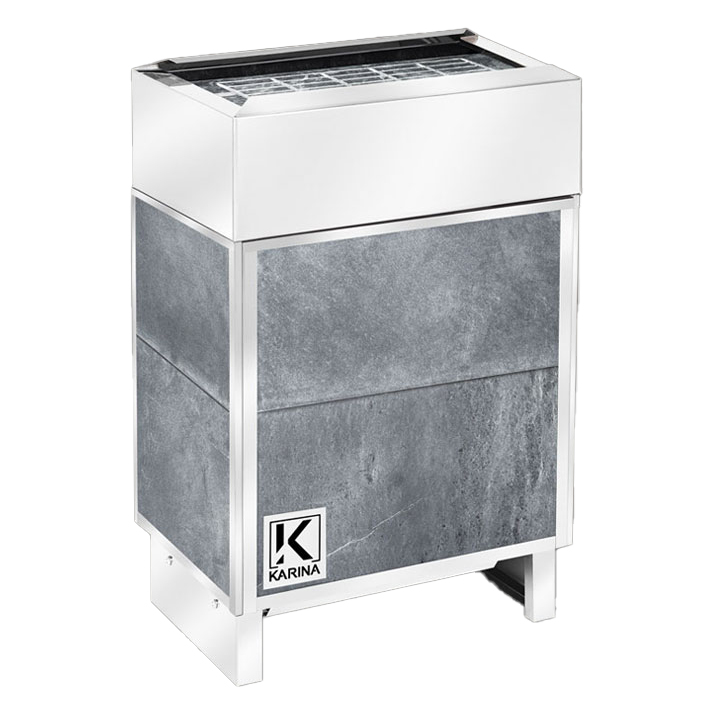   Электрическая печь KARINA Elite 8 кВт 220В в облицовке талькохлорит