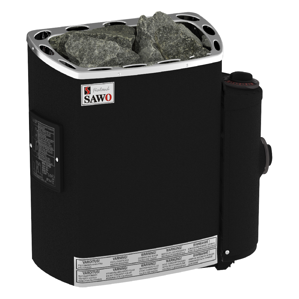   Электрическая печь для сауны Sawo Mini Fiber Coated MN-36NB-PF