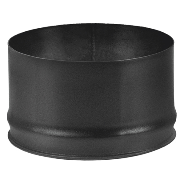 Заглушка тройника Везувий BLACK глухая внутренняя(Диаметр Ø 300 мм)
