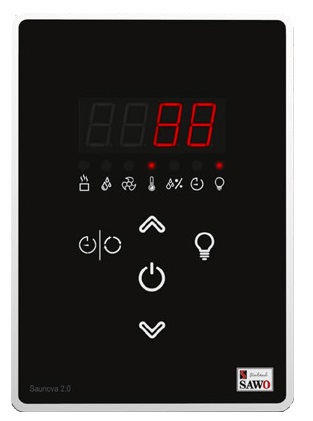   Пульт управления Sawo SAUNOVA 2.0 SAU-UI-V2