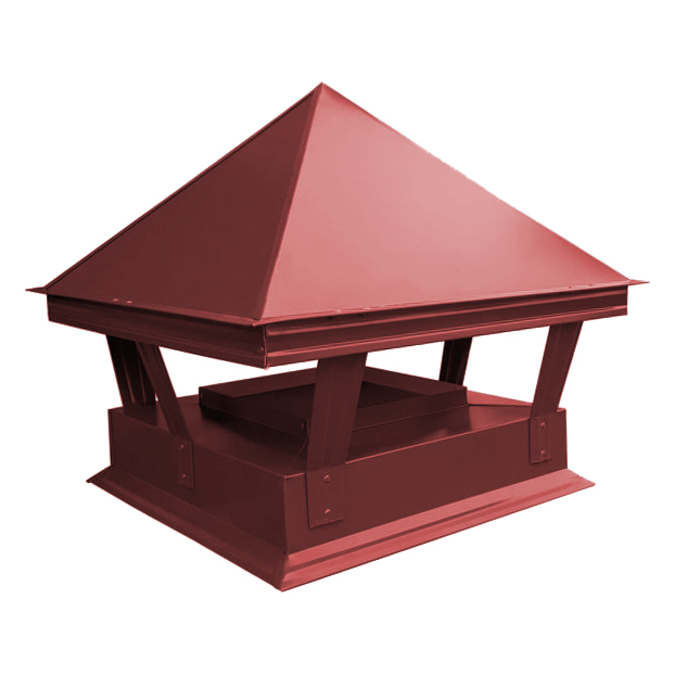   Дымник ТиС RAL(54*109, красный)