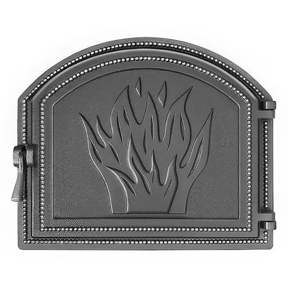   Каминная дверца Везувий 218 (антрацит)