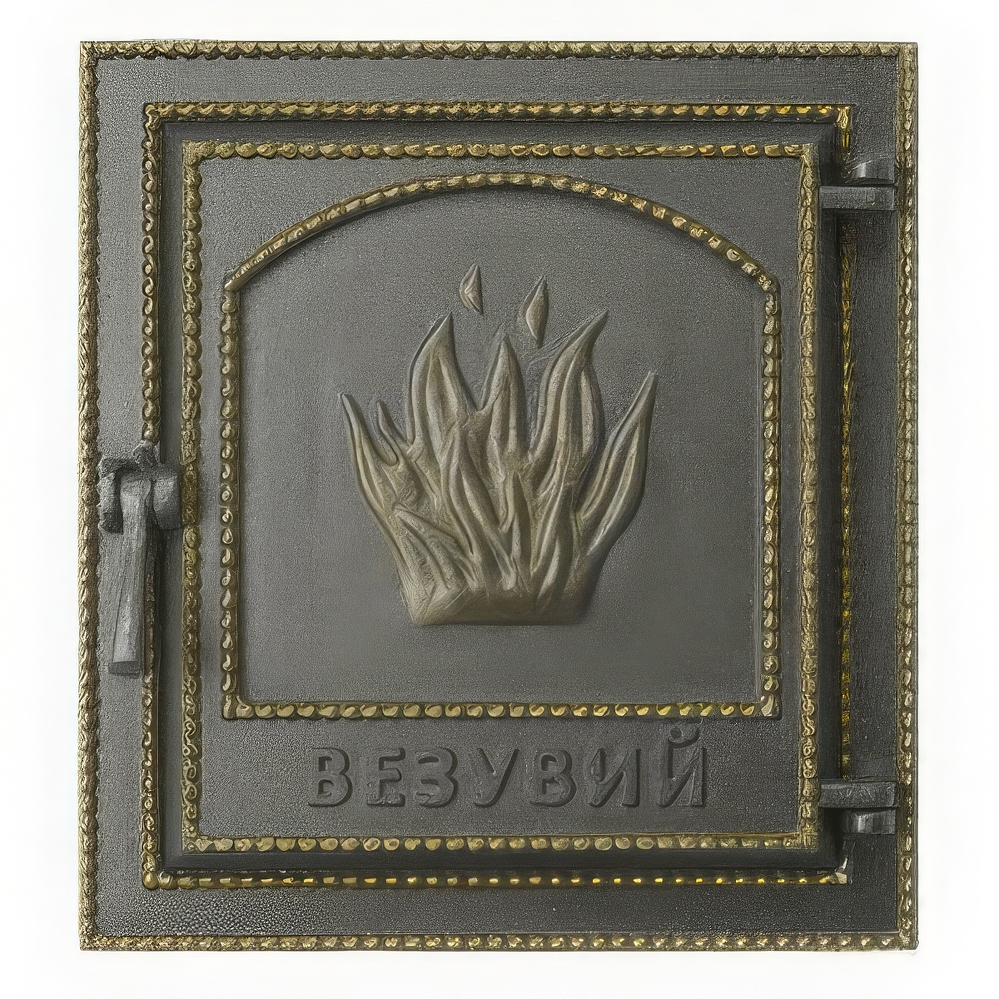   Каминная дверца Везувий 211 (бронза)