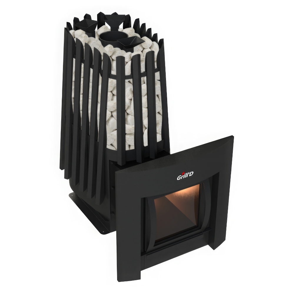   Печь для бани Grill-D Cometa Vega 350 Window Max(Котловая сталь)