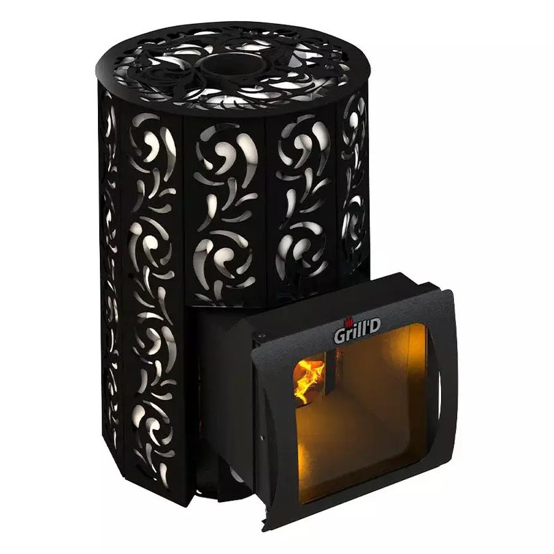   Печь для бани Grill-D Violet Short Window Max