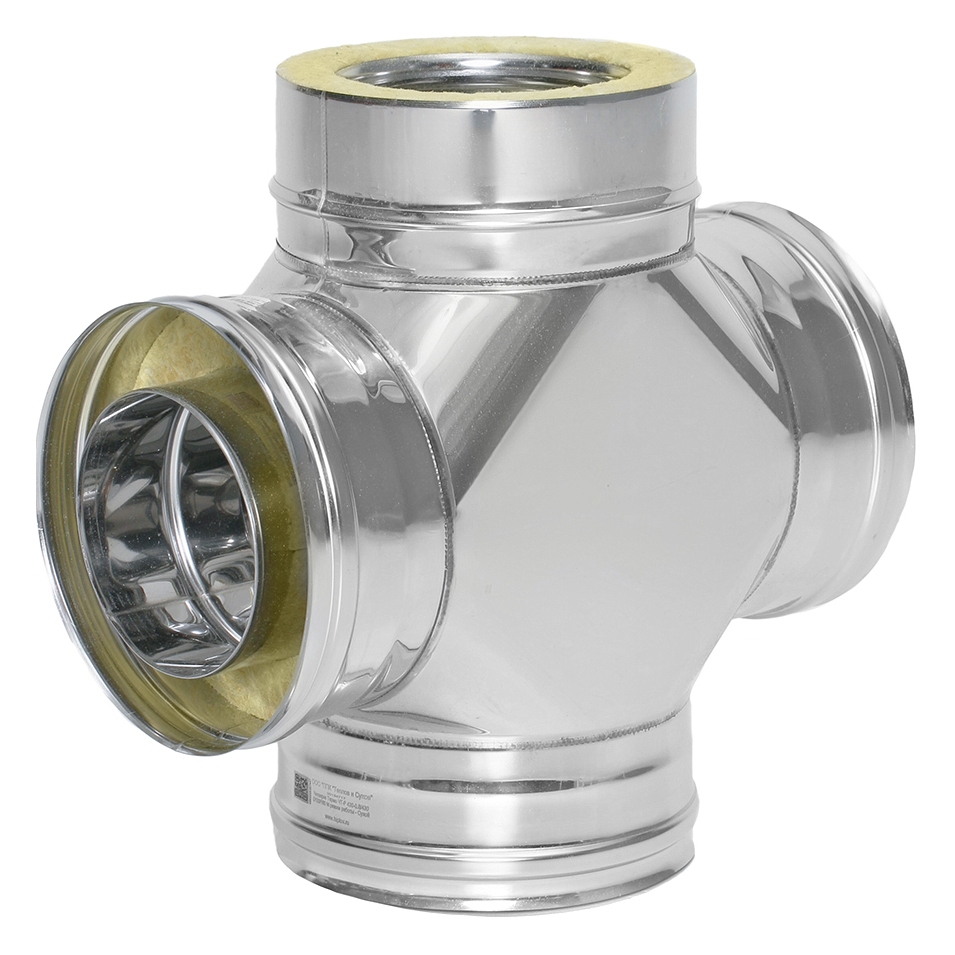   Четверик ТиС Термо ЧТ-Р с хомутом, AISI 304(Ø 180/280 мм)