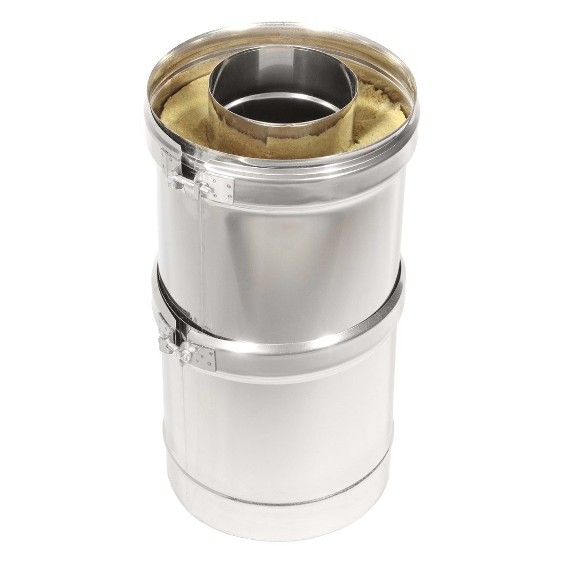   Труба ТиС Термо L250 ТТ-Р с хомутом, AISI 304(Ø 180/280 мм)