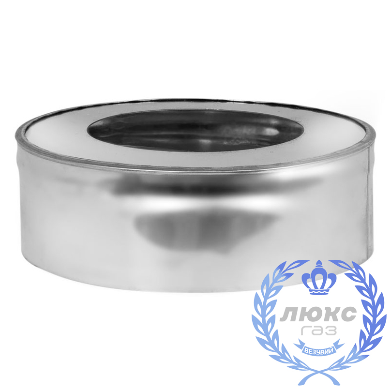 Заглушка Везувий «Люкс Газ» (нержавейка, AISI 316/0,5мм)(Ø 200/300 мм)