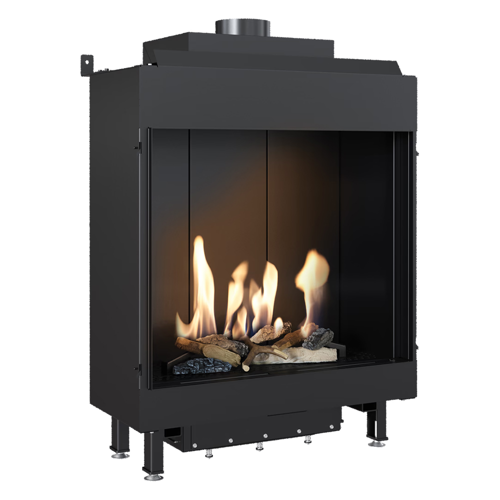   Каминная топка Kratki LEO/76/62/G20 (магистральный газ)