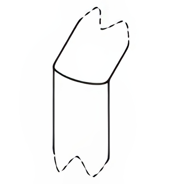   Угол 45? [для трубы] для печи Rocal Habit 100 DC + T