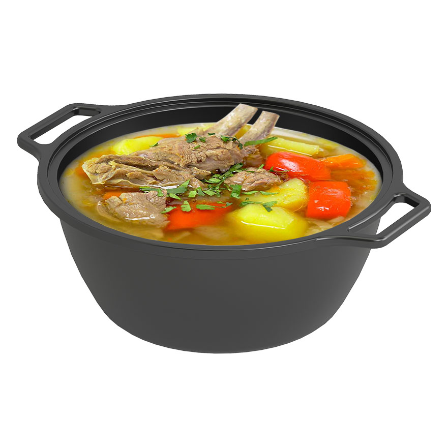   Сербский чугунный казан Везувий (14 литров)