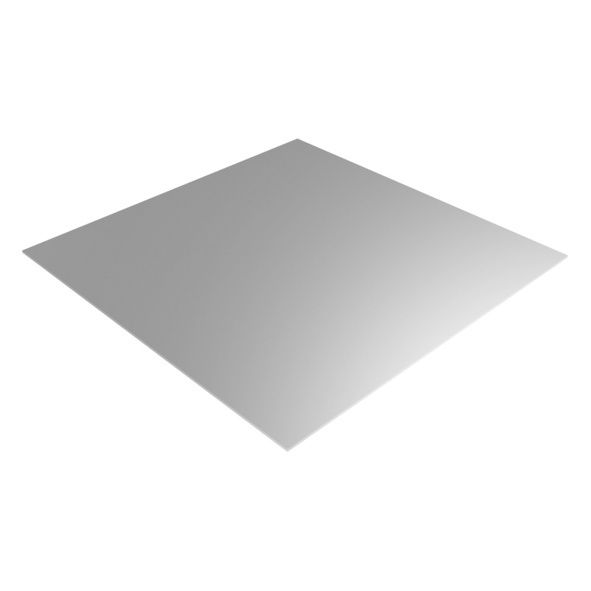   Лист Везувий отражающий зеркальный Нерж. (AISI 430/0,5мм)(600х600 мм)