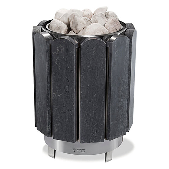   Электрическая печь для бани VVD Премьера (12 кВт)(Серпентинит «Бархат»)