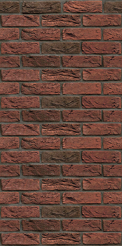   Плита Фаспан Везувий Красно-коричневый №1003(Размер 1200х600х8 мм, Направление рисунка Горизонталь)