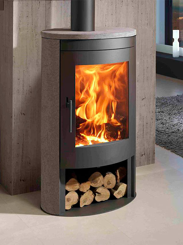   Печь-камин Panadero Oval Stone EcoDesign(Oval 3 )