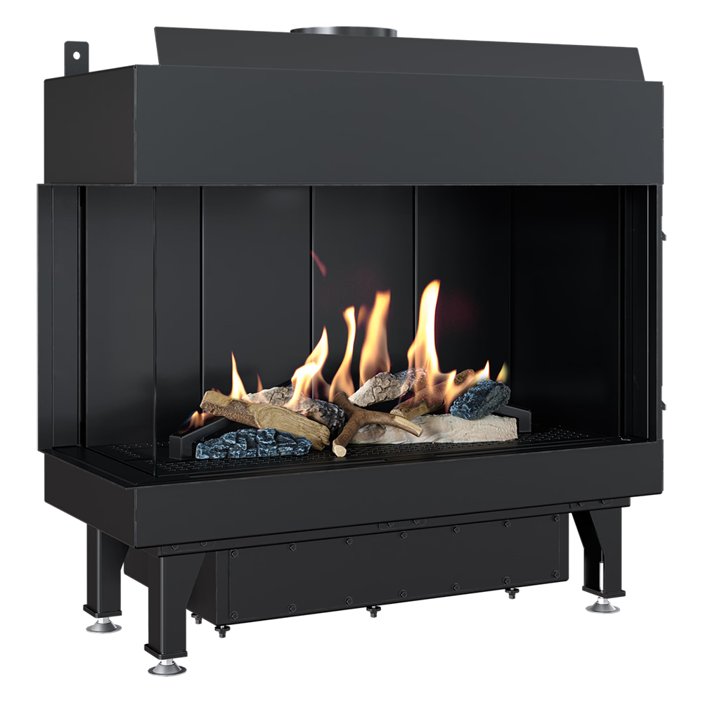   Каминная топка Kratki LEO/L/70/G20 (магистральный газ)