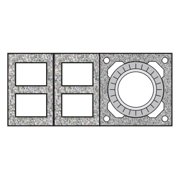   Верхний комплект с вент.каналами (под изоляцию 5 см) Schiedel VENT(Ø 160 мм)