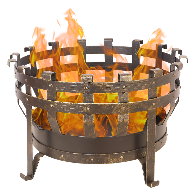   Костровая кованая чаша Везувий №5