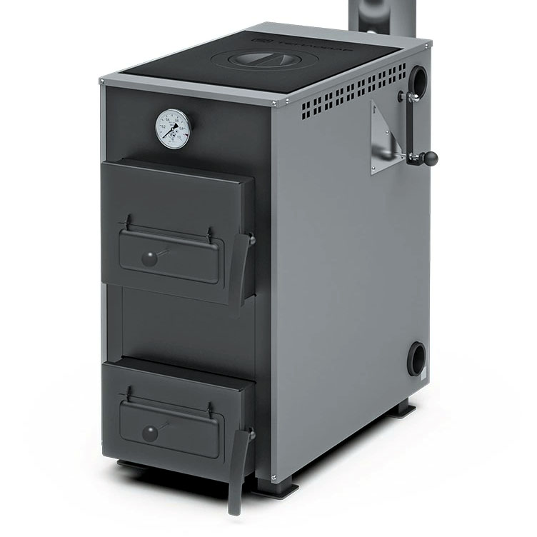   Котел твердотопливный Теплодар Куппер Практик-10 В